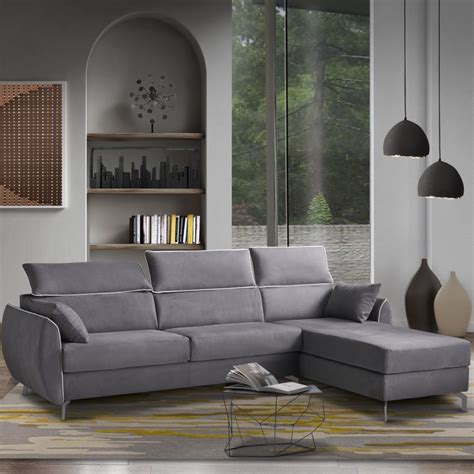 Canapé lit angle couchage quotidien en cuir au meilleur prix