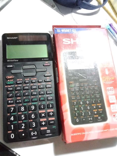 SHARP EL W506T GY Scientific Calculator Computers Tech Office