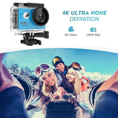 Buy K Action Camera Aiboostpro Ultra Hd K Fps Mp Wifi Waterproof