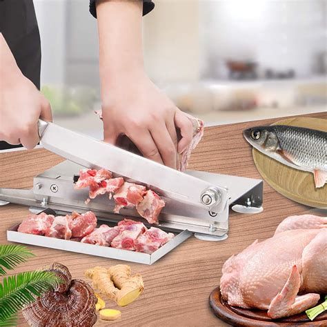 Manual Frozen Meat Slicer Bone Cutter Ribs Chicken Cutter