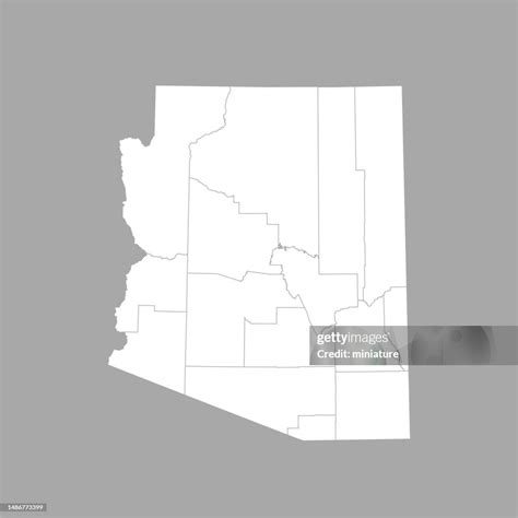 Arizona Map High Res Vector Graphic Getty Images