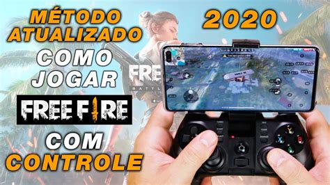 Como Jogar Free Fire Controle Joystick Joypad Manete M Todo