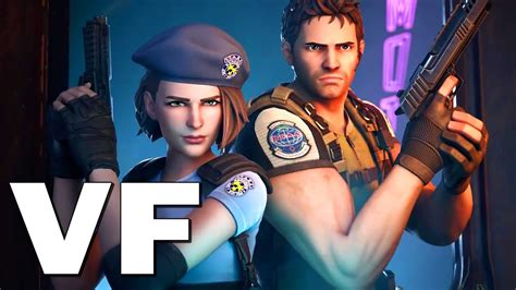 FORTNITE Resident Evil Jill Valentine Chris Redfield Bande