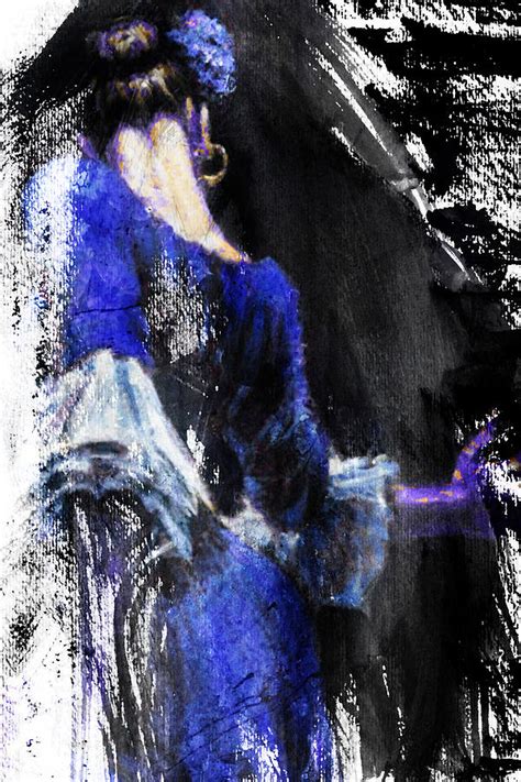 Dark Blue Digital Art By Andrea Barbieri Fine Art America