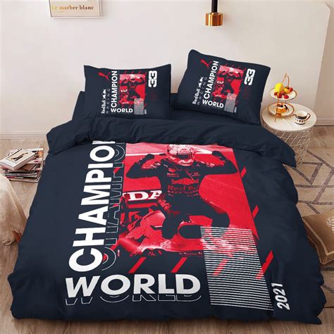 Red Bull Racing Bedding Set 2 Flavorsfashion