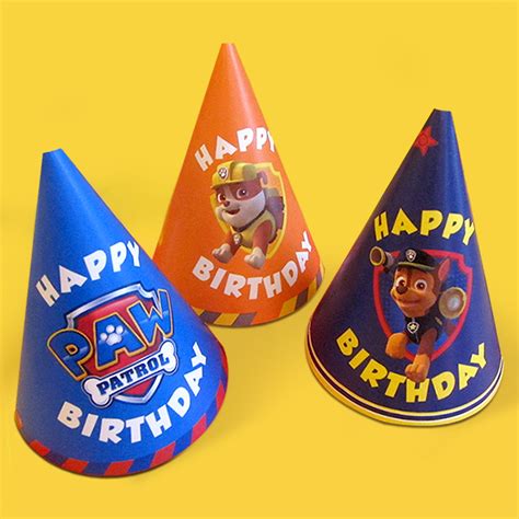 PAW Patrol Birthday Party Hats | Nickelodeon Parents