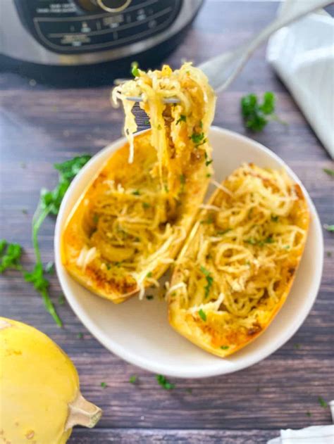 Air Fryer Spaghetti Squash [healthy Low Cal] This Healthy Kitchen