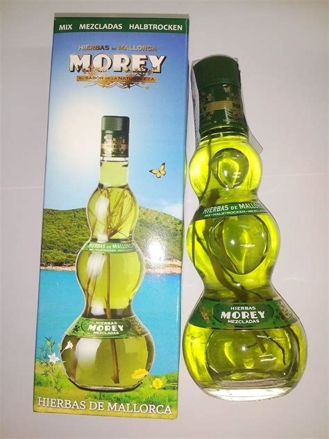 Licor Hierbas De Mallorca Mezcladas Morey 20cl X 1 Botella Con Caja