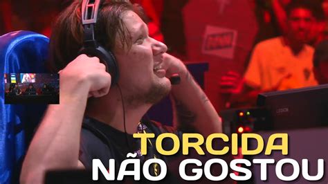 S1MPLE PROVOCOU A TORCIDA BRASILEIRO DURANTE JOGO CONTRA FURIA YouTube