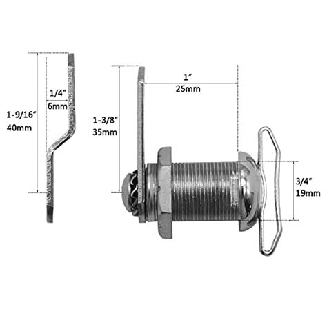 Snapklik Wooch Thumb Operated Offset Cam Lock Rv Compartment