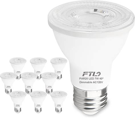 Amazon FTL PAR20 Led Bulbs 50W 60W Equivalent 7W 600LM Dimmable