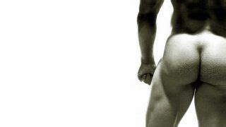 Black And White Rearview Muscular Ass Gallery Of Men