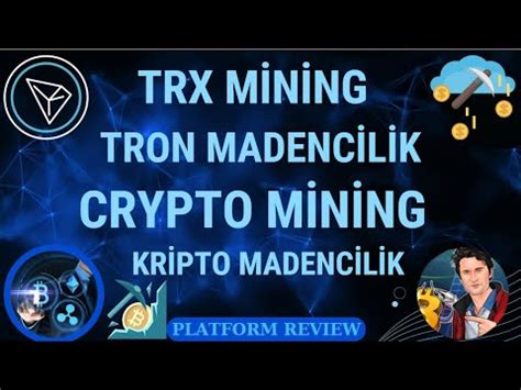 TRX MİNİNG TRON MADENCİLİK PLATFORM 8 TRX WİTHDRAWAL PROOF PLATFORM