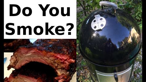 My Weber Smokey Mountain Smoker Review Youtube