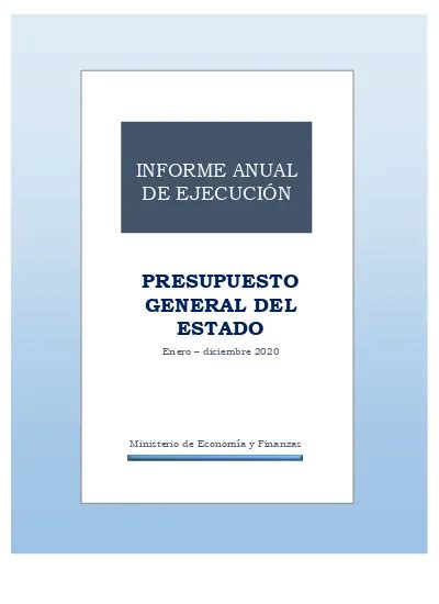 AnÁlisis De Egresos Del Presupuesto General Del Estado