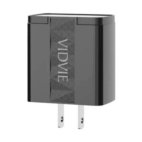 Cargador Vidvie Plm330cAdaptador 20w Doble Puerto Usb Tipo CCable Usb