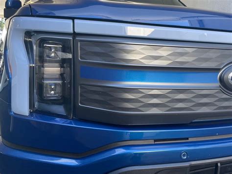 Premium Decal For 2022 2023 Ford F 150 Lightning Grille Vinyl Graphic