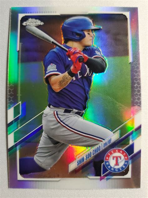 Shin Soo Choo Topps Chrome Refractor Ebay