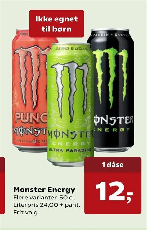 Monster Energy Tilbud Hos Kvickly