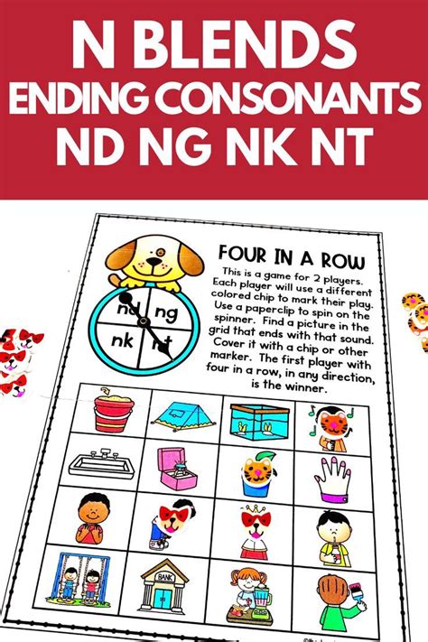 Are You Searching For Engaging Activities For Final Consonant Blends ND