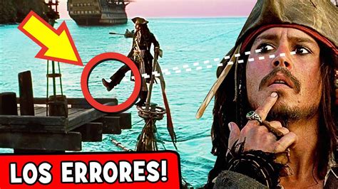 45 ERRORES ABSURDOS en PIRATAS DEL CARIBE La maldición del Perla Negra