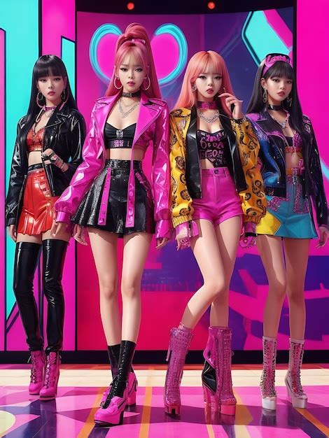 Premium AI Image | the blackpink girl group 103