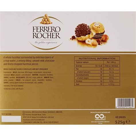 Ferrero Rocher Bo Te De Rochers Au Chocolat Noisette G Cdiscount