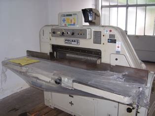 Paper Cutting Machine Polar Mohr Polar El Eltromat By Gac M Salim E K