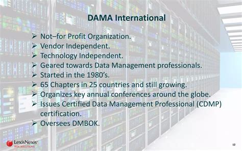 Dmbok And Data Governance Ppt