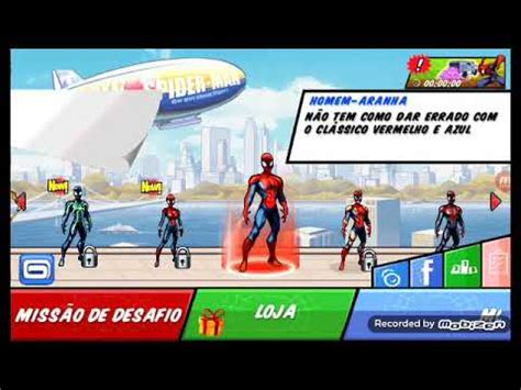 Jogando Homen Aranha YouTube