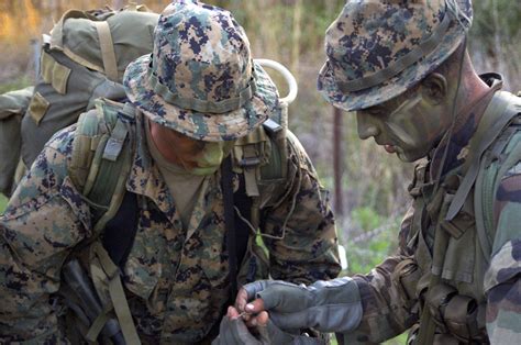 During A Final Inspection Us Marine Corps Usmc Sergeant Sgt Boyce