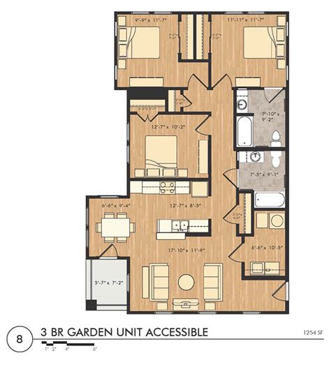 Floor Plans Of Foote Park At South City Apartments In Memphis Tn