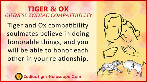 Tiger and Ox Love Compatibility, Relationship and Traits in Chinese Zodiac