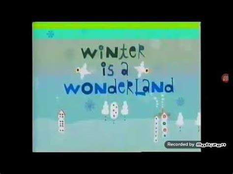 Noggin Nick Jr Winter Is A Wonderland Promo 2005 2012 YouTube