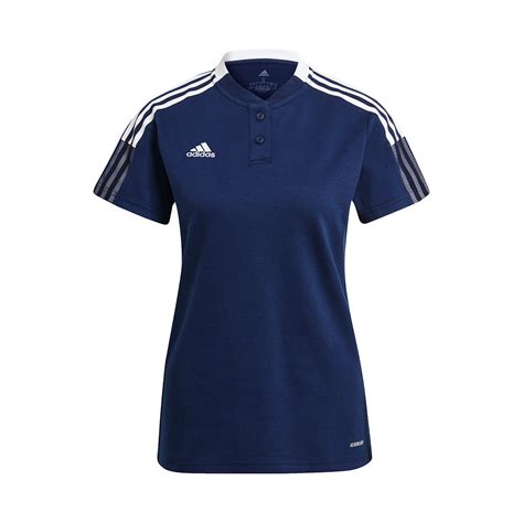 Polo Shirt Adidas Women Tiro 21 S S Team Navy Blue Fútbol Emotion