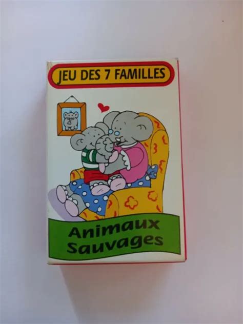 JEU DE CARTES Jeu Des 7 Familles Animaux Sauvage EUR 5 00 PicClick FR