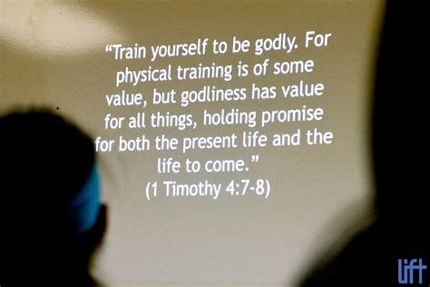 1 Timothy 47 8 What A Great Verse To Bring Into The New Year Far