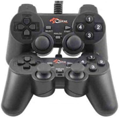 Cougar Usb Wired Double Controller Gamepad For Pc Laptop Price In