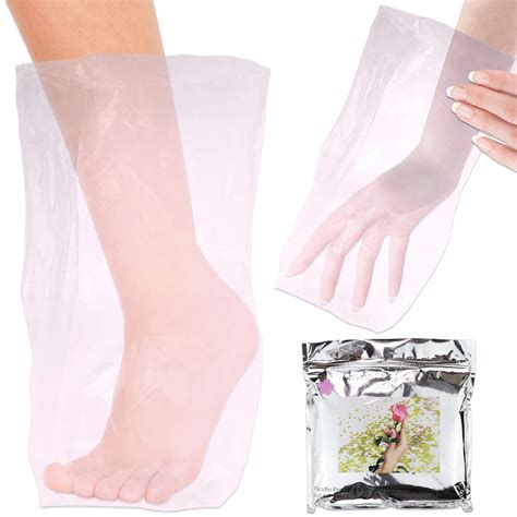 Amazon 100 Counts Paraffin Wax Thermal Mitt Liners For Hand Or