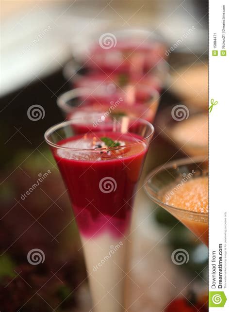 Champagne Dessert Cocktail Stock Image Image Of Cocktail 15884471