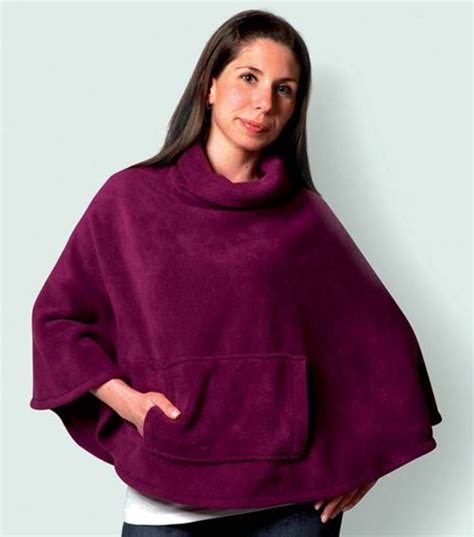 Fleece Poncho At Fleece Poncho Sewing Fleece How To Make