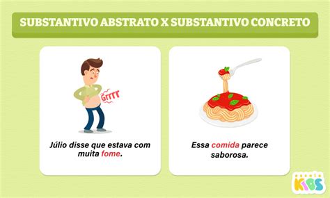 Um Substantivo Abstrato - Substantivo abstrato: o que é, lista de exemplos - Escola Kids