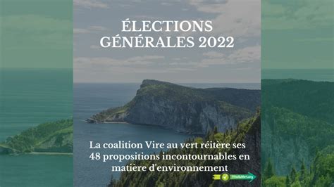 La Coalition Vire Au Vert R It Re Ses Attentes En Mati Re D