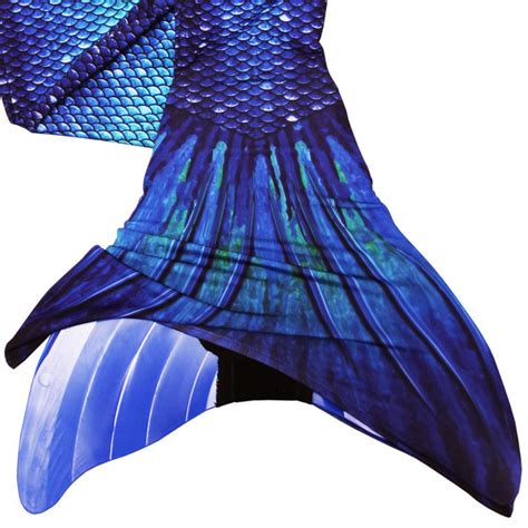 Ocean Deep Mermaid Tail And Monofin Set Sun Tail Mermaid