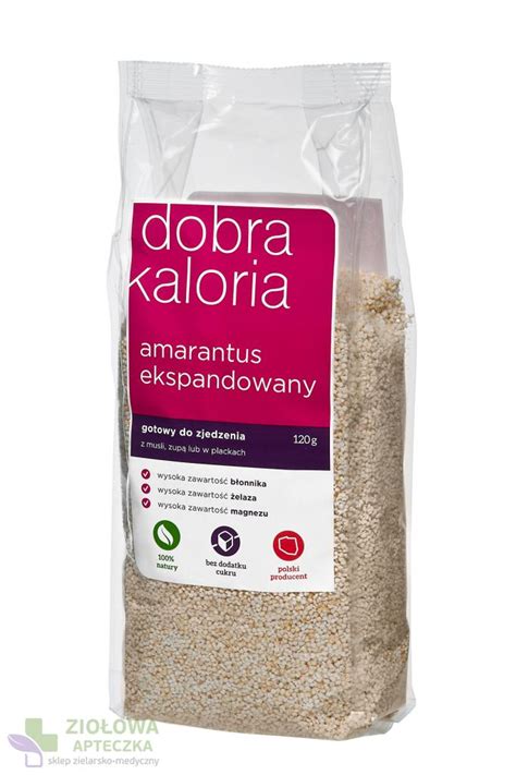 Amarantus Ekspandowany 120g DOBRA KALORIA