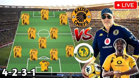 Watch Kaizer Chiefs Starting Line Up Vs Yanga Today Toyota Cup