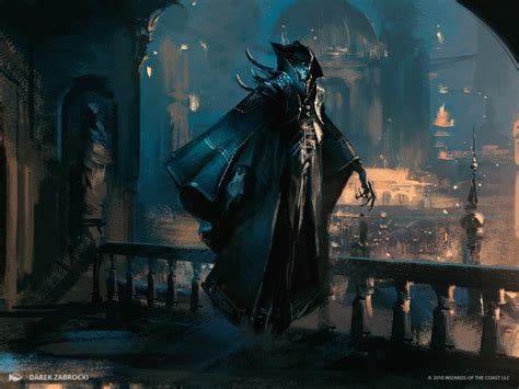 Nightveil Predator MtG Art From Guilds Of Ravnica Set By Darek Zabrocki