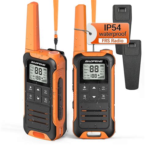 Baofeng Mini Walkie Talkie Pmr Frs F Recargable Port Til De Largo