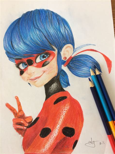 Drawing Miraculous Ladybug Drawholic Marinette Miraculous Boddeswasusi