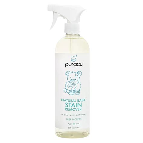 Puracy Natural Baby Laundry Stain Remover Enzyme Odor Eliminator Free